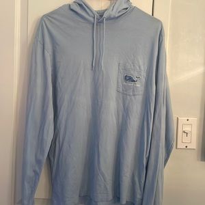 Mens long sleeve with hood